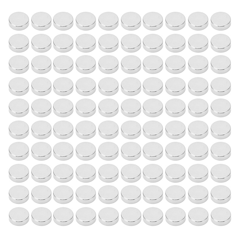 100 Pcs Disc Neodymium Magnet Heavy Duty Strong Magnetism Multifunctional