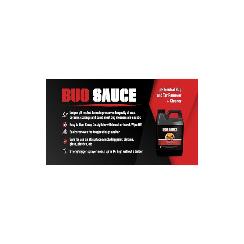 Bling Sauce Bug Sauce, pH Neutral Bug and Tar Remover