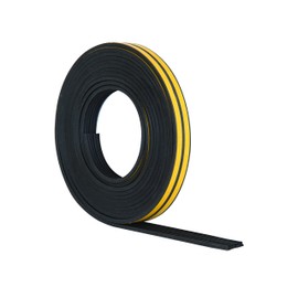 Stormguard 05SR033010MBL EPDM 'E' Profile Self-Adeshive Rubber Draught excluder 10M Black