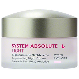 ANNEMARIE BÃRLIND SYSTEM ABSOLUTE SYSTEM ANTI-AGING Regenerierende Nachtcreme light (50ml) - Aktiviert Die Kollagen- und Elastinproduktion & Pflegt Die Haut Ãber Nacht