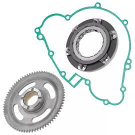 Caltric Starter Clutch Idler Gear Gasket for Kawasaki Bayou 400 KLF400B 4X4 1993-1999
