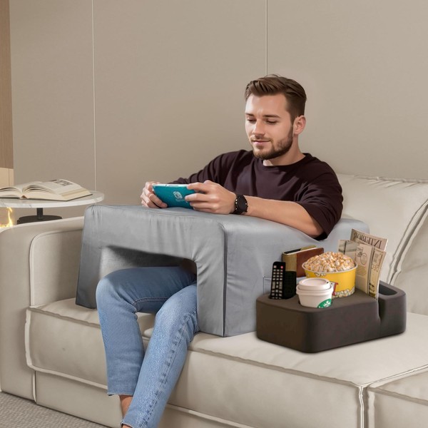 Daneey Reading Pillow for Gaming, Gaming Pillow for Bed with