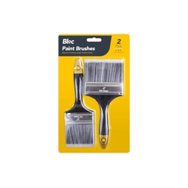 2 Large Paint Brush Set 3 inch 4 inch Brushes