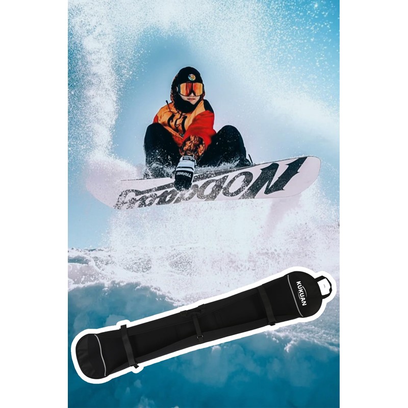KUKUAN Snowboard Case, Snowboard Bag, Snowboard Case, Snowboard, Sole Cover,