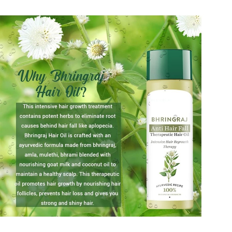 Generic Generic HA Bhringraj Anti Hair Fall Therapeutic Hair Oil