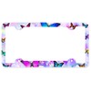 Butterfly License Plate Frame with Custom Background Options