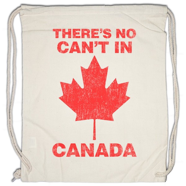 Urban Backwoods Canada There Is No Can't in) Gym/PE/Swimming Bag