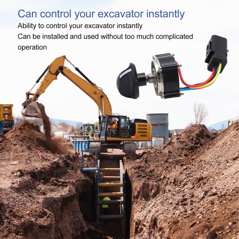 Throttle Motor Knob ABS Alloy Steel Standard Plug Fuel Selector