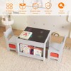 Kids Activity Table and Chair Set for Drawing and Learning