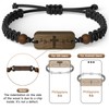 Outiuehee 1Pcs Adjustable Daily Bible Verse Bracelet - Christmas Stocking