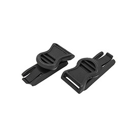 DLP Tactical Swivel Goggle Clip for ARC Rail Equipped ACH/MICH/Bump Helmet (Black, Small (19mm))