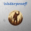 SQUATCH METALWORKS Vinyl Sticker - Sasquatch Decal - Bigfoot Bumper