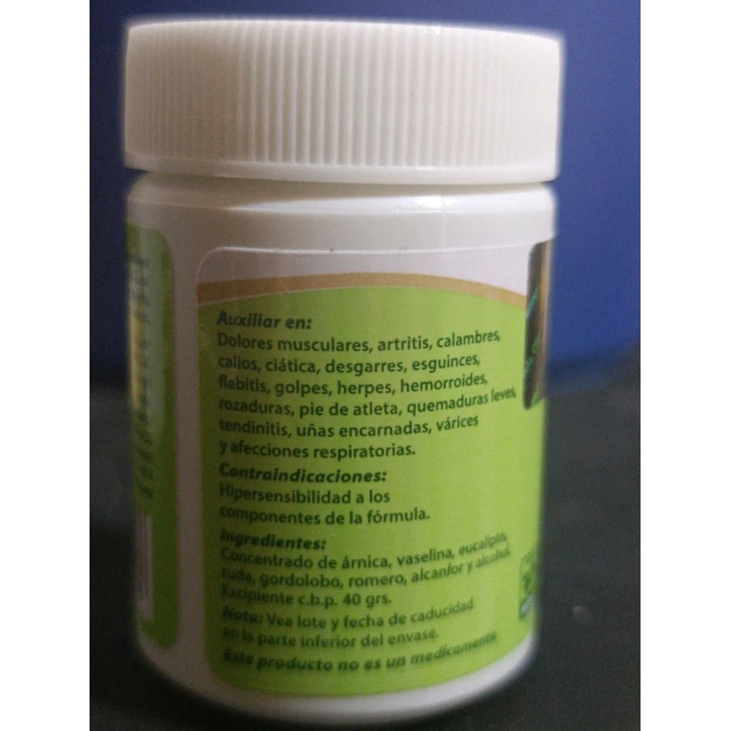 Vitaherbal Unguento Crema Árnica Cuidado Corporal Eucalipto