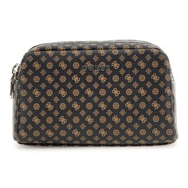 GUESS Double Zip Mocha Logo Multi, Mocha Logo Multi