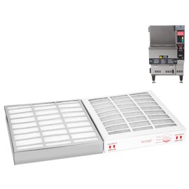 83543 2FK001 2FR00801 for Perfect Fry Filter Passive & Odor 2 Stage Filter for Perfect Fry Ventless/Hoodless Deep Fryers Half-year Free Replacement