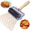 Stainless Steel Pastry Lattice Cutter, Lattice Dough Wheel Cutter with