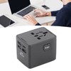 Universal Travel Adapter International Plug Power Converter Multi Outlets