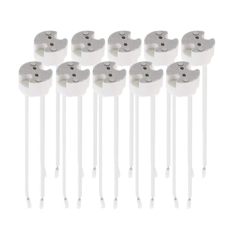 Bioluz LED 10 Pack MR16 Light Socket for Halogen and