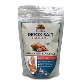 Himalayan Pink Salt Soothing Mineral Soak Leaves Feet Feeling Cleansed,Refreshed and Relaxed No Parabens,No Silicones,No Sulfates For All Skin Types Made In USA 8oz