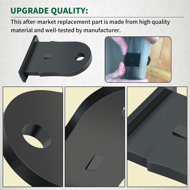 Newly Upgraded Plastic Hasp Latch Fit for Rubbermaid Outdoor Resin