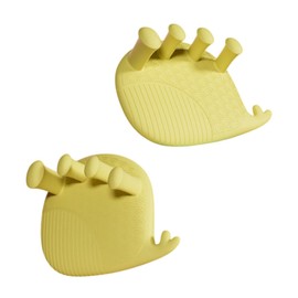 perfeclan Zehenabscheider für Frauen weicher Zehenabstand, Gelb