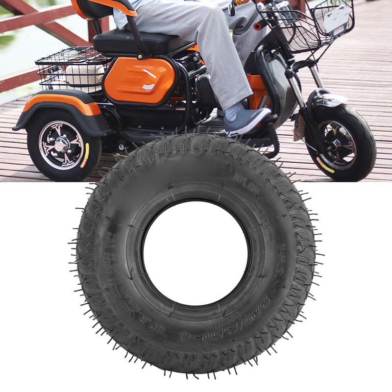 2.8/2.5-4 Tyre Mobility Scooter Wheel Electric Wheelchair Tires Replacement Accessory