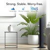 Vornado OZI42DC Tower Fan with Remote and Timer, Oscillating Standing