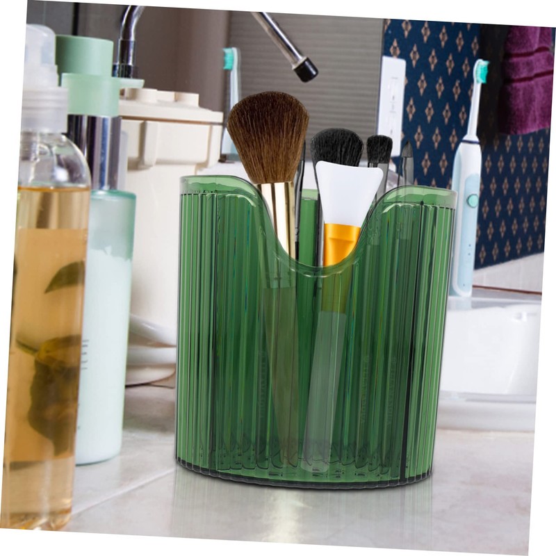 BIUDECO Makeup Brush Holder Makeup Organizer for Vanity Desk Compact