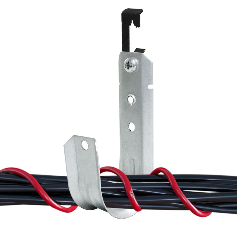 Abeicy 20 Packs 2" Heavy Duty Cable Support J Hooks