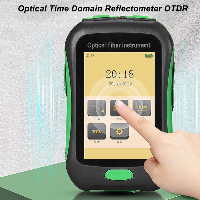 Optical Time Domain Reflectometer 3.5in Touchscreen OTDR 5 in 1