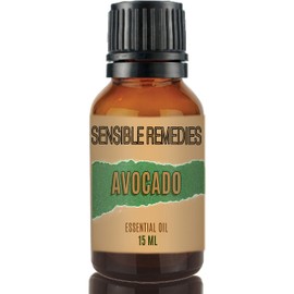 Sensible Remedies Avocado Oil 100% Pure and Natural Distilled 15 mL (0.5 fl oz)