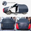 DINGHAO Car Cover Waterproof All Weather for Automobiles, 6 Layers