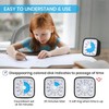 Yunbaoit Upgraded Black Visual Timer with Protective Case, Silent 60