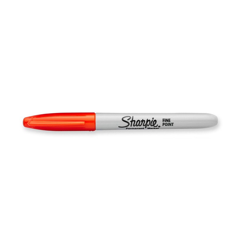 SHARPIE Optical Orange Fine Tip Permanent Markers 1 Piece