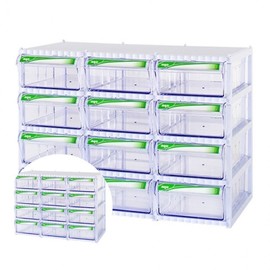 Multi-purpose 12-Tier Office Supply Organizer Locker Organizer