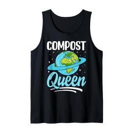 Compost Queen Gardening Sustainability Eco Friendly Tank Top