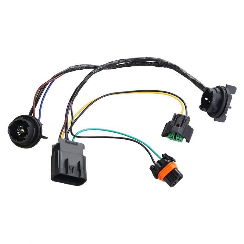 WMPHE Compatible with Headlight Wiring Harness Chevy Silverado 1500 2500HD