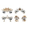 Face Glitter Jewels Gemstone Sticker Makeup for Party Festival Shows