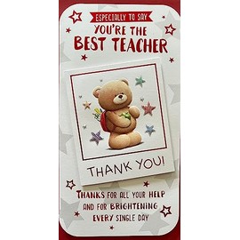 Teacher Thank You Card The Best Teacher