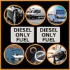 Tek Automotive Diesel Fuel Only Sticker – Twin Pack –