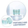OHPHCALL Empty Acrylic Cream Bottles 10g Storage Jars with Lids