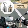 BIVYAX 2 Pezzi Campanella Moto Guardian Bell Originale, Campanellino Motociclisti,
