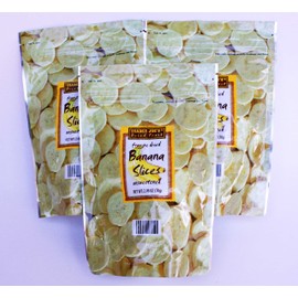 3 Packs Trader Joe's Freeze Dried Banana Slices