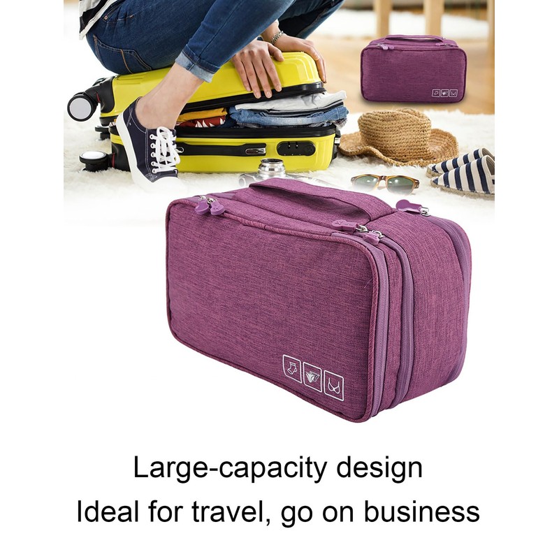 Travel Organizer Bags,Waterproof 11 * 6.3 * 4.9in Polyester Travel
