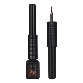 Delineador De Ojos Infaillible Liquid Matte Color 03 Brown Efecto Mate L'oréal Paris