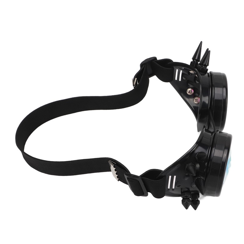 Steampunk Goggles Retro PC ABS with Elastic Band Kaleidoscope Rave