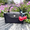 AddLotLot 4 PCS Cherry Keychain Bag Charm Cute Cherry Charm
