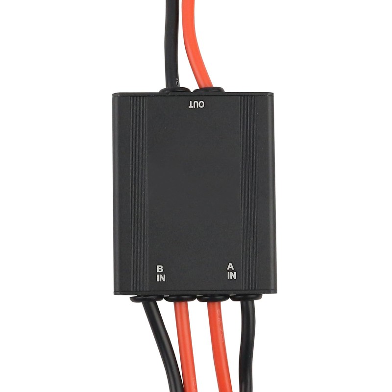 Electric Bike Dual Battery Connector Adapter Compatible with XT90 Interface