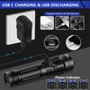 Esgofo Flashlights High Lumens 10000 Rechargeable, Super Bright Handheld LED