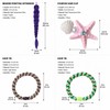 Hair Accessories Set - Ponytail Hair Extensions - Rhinestone Hair